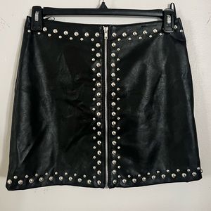 Leather Skirt